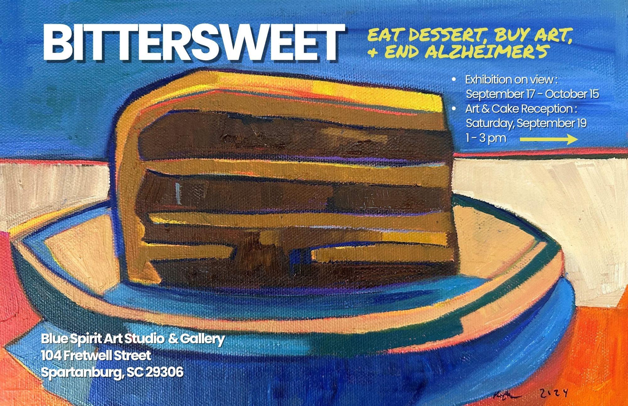 Bittersweet: Buy Art, Eat Dessert, End Alzheimers